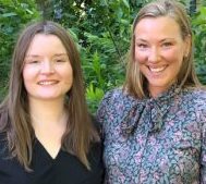 Charlein Simonsson och Stina Bengtsson