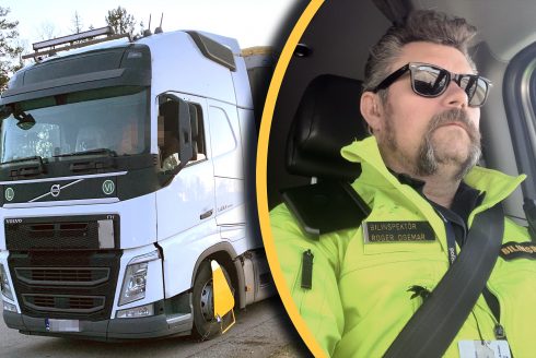 - Speditören ifrågasätter varför polisen tror att fraktsedeln är "friserad", säger bilinspektör Roger Ogemar.