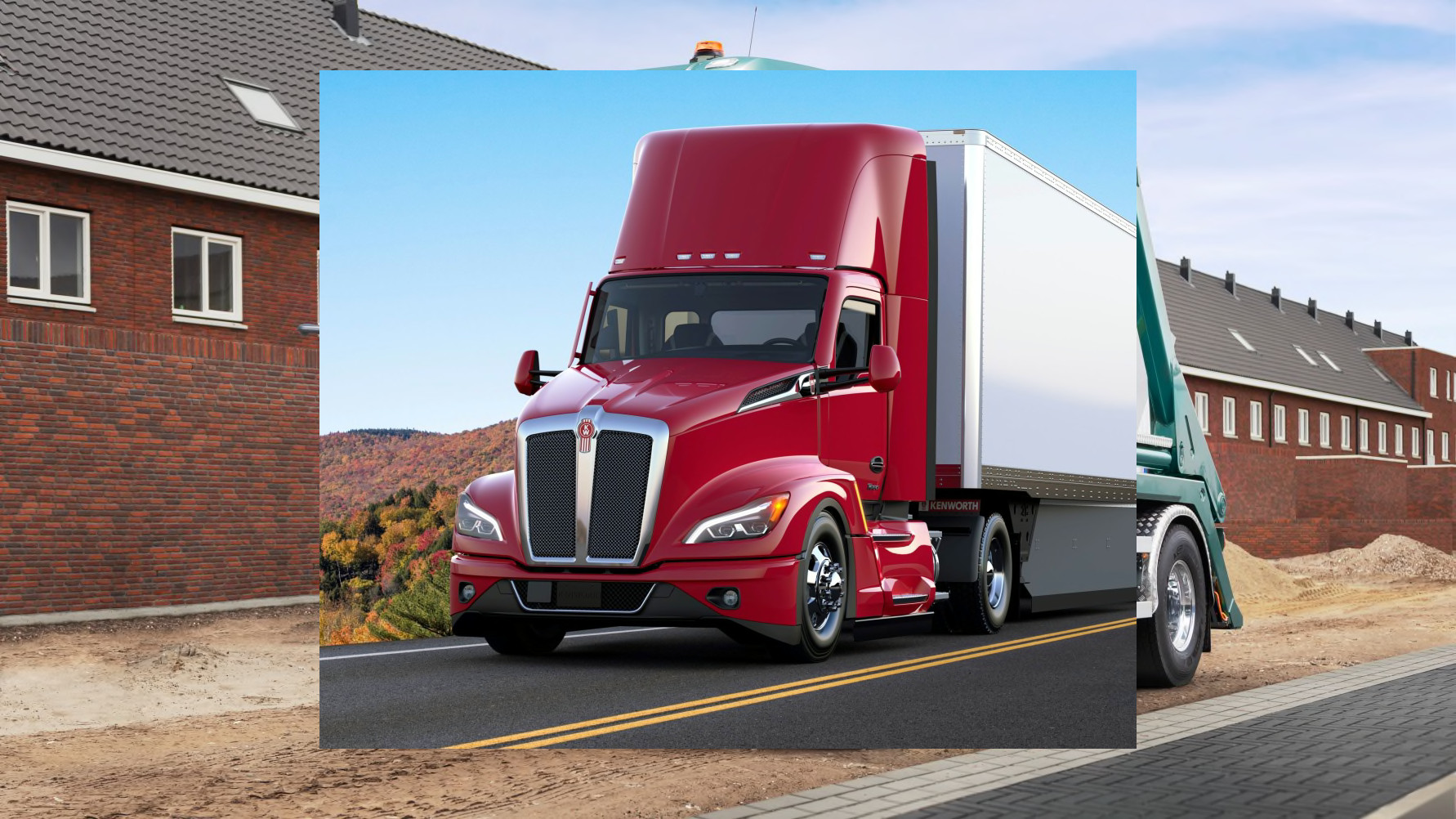 Kenworth T680.