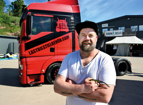 Dennis Eliszewski var nöjd med utställningen men hade hoppats på fler besökare.