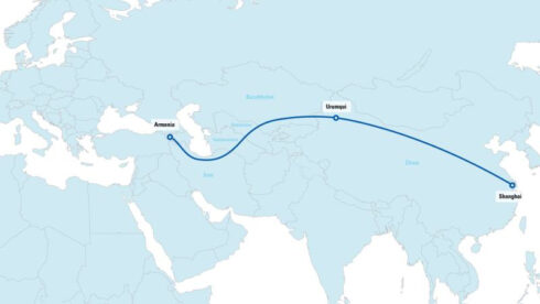 Armenien - Shanghai.