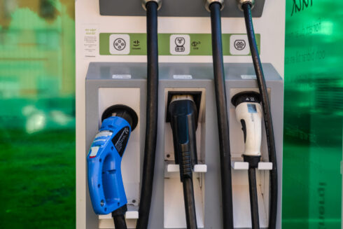Laddstation. Foto: Trafikverket.
