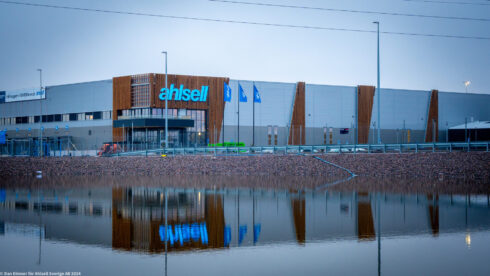 Ahlsells prisas för sitt arbete med hållbar logistik. 