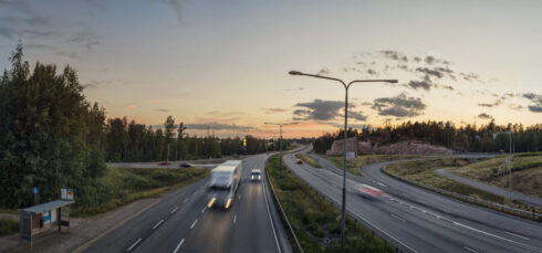 Samarbete mellan Gasum och Fazer för en renare transportframtid. Foto: Gasum.