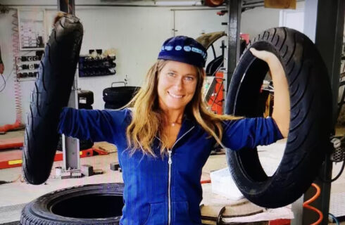  Anna Hedén ser samarbetet med Däckpartner som en viktig del av företagets framtid. Foto: Däckservice.