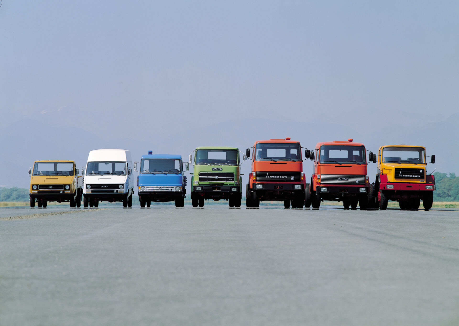 Iveco kommer under jubileumsåret att ha många evenemang där man även hedrar sin historia. Foto: Iveco.