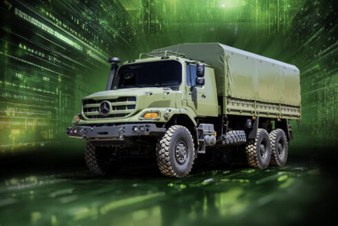 Daimler Truck och ARX Robotics planerar partnerskap inom området försvarsmobilitet. Foto: Daimler Truck.