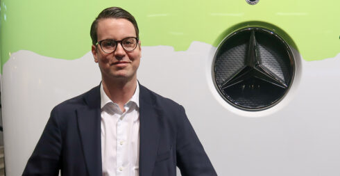 Tomas Gustavsson ser fram emot att arbeta med Mercedes-Benz. Foto: Mercedes-Benz.