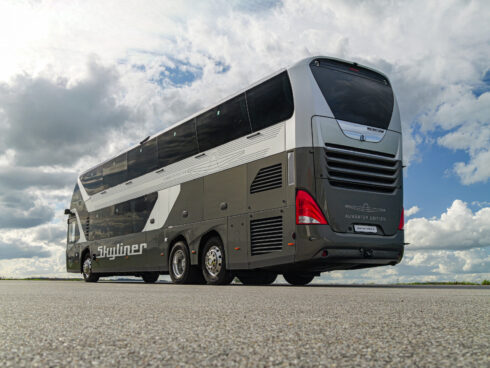  Den intelligenta MAN SafeStop Assist imponerade på juryn. Foto: MAN Truck & Bus.