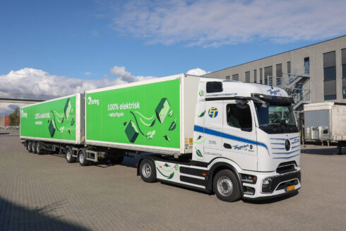 Bring tar ytterligare ett steg mot elektrifiering. Foto: Bring.