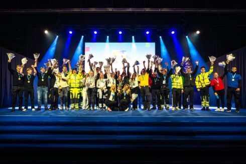  Medaljörerna från Yrkes-SM 2024 i Karlstad. Foto: WorldSkills Sweden.
