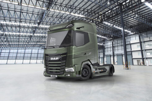 "Emerald Edition är mer än bara en dragbil", säger Bart Bosmans, styrelseledamot på DAF Trucks med ansvar för marknadsföring och försäljning. Foto DAF.