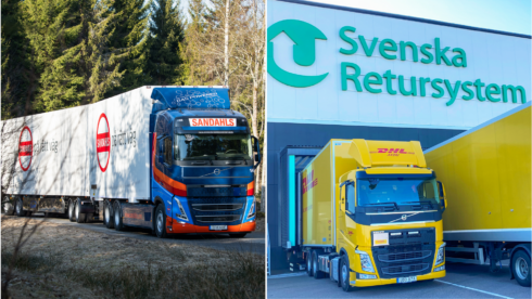    Svenska Retursystem når målet om 100 procent fossilfritt bränsle i bolagets inrikestransporter.