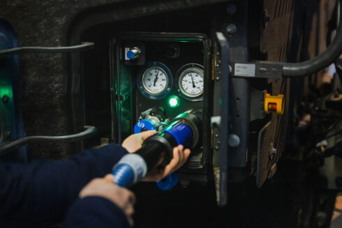 H2Accelerate tror på en kombinerad lösning - batterielektrisk drift och vätgasdrift. Foto: Volvo Lastvagnar/arkivbild.