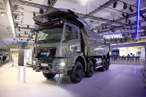 TGS 60.540 8x4 BB. Foto: MAN Truck & Bus